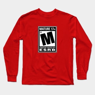 M for Mature Long Sleeve T-Shirt